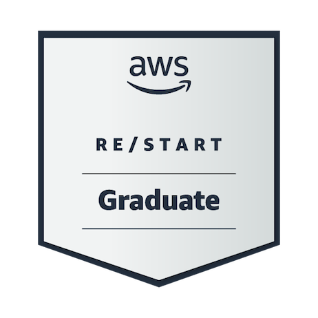 AWS re/Start Graduate certificate image